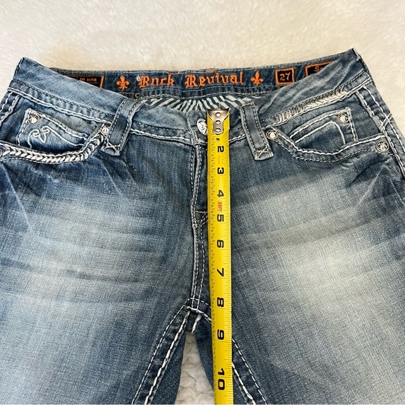 Rock Revival Buckle Sasha Easy Boot Women Jeans size 27 - Picture 7 of 12